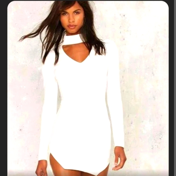 Dance & Marvel White Dress - Picture 1 of 8